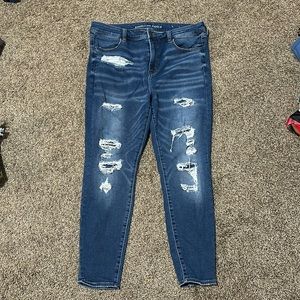 American Eagle Next Level High Waisted Patched Jegging
